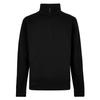 Mens Pique Quarter Zip Sweatshirt