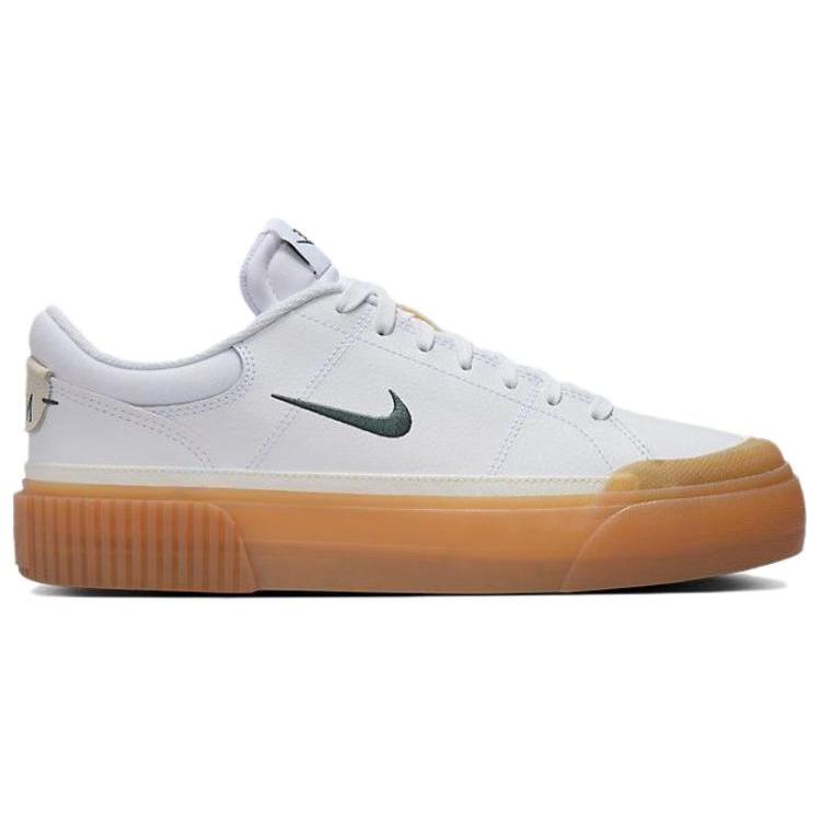 Nové dámské Nike Court Legacy Lift 'White Vintage Green Gum' FV5526-100