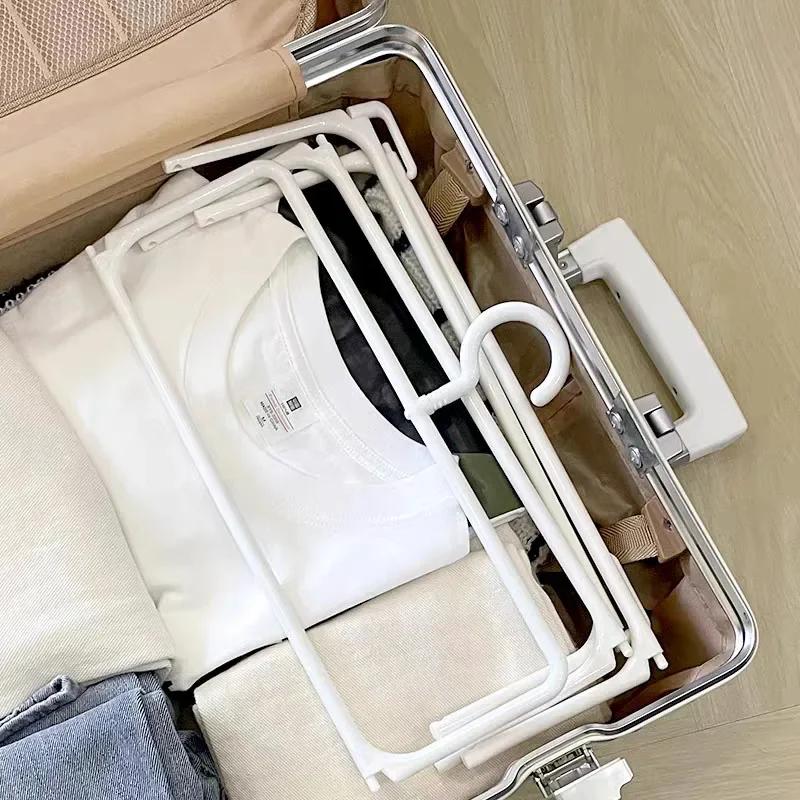 3/4 Layers Rotatable Clothes Rack,Portable Foldable Pants Hanger for Travel,Multi-functional Closet Organizer Racks for Scarf