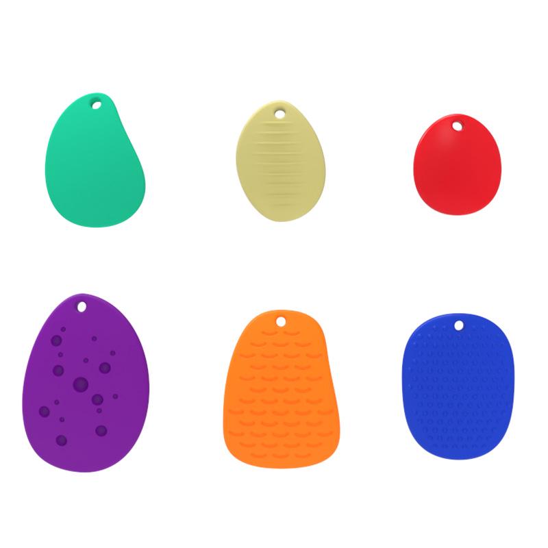 Silicone Sensory Fidget Stone for Children with ADHD - Stress Relief and Decompression Toy