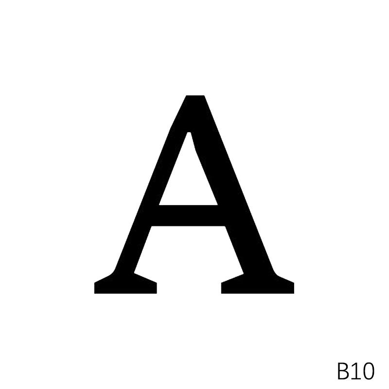 Wheelie Bin Stickers Self-Adhesive Trash Can Labels Pvc Number 0-9 Letters A-G Stickers Garage Car Bins Stickers Weatherproof