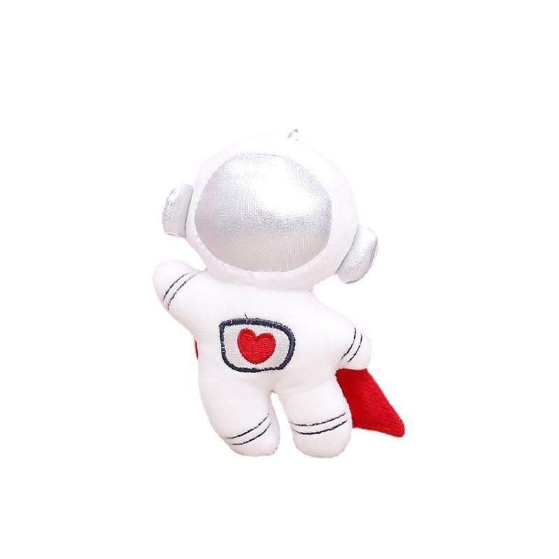 Astronaut Small Space Rocket Keychain Cute Girl Backpack Hanging Plush Doll