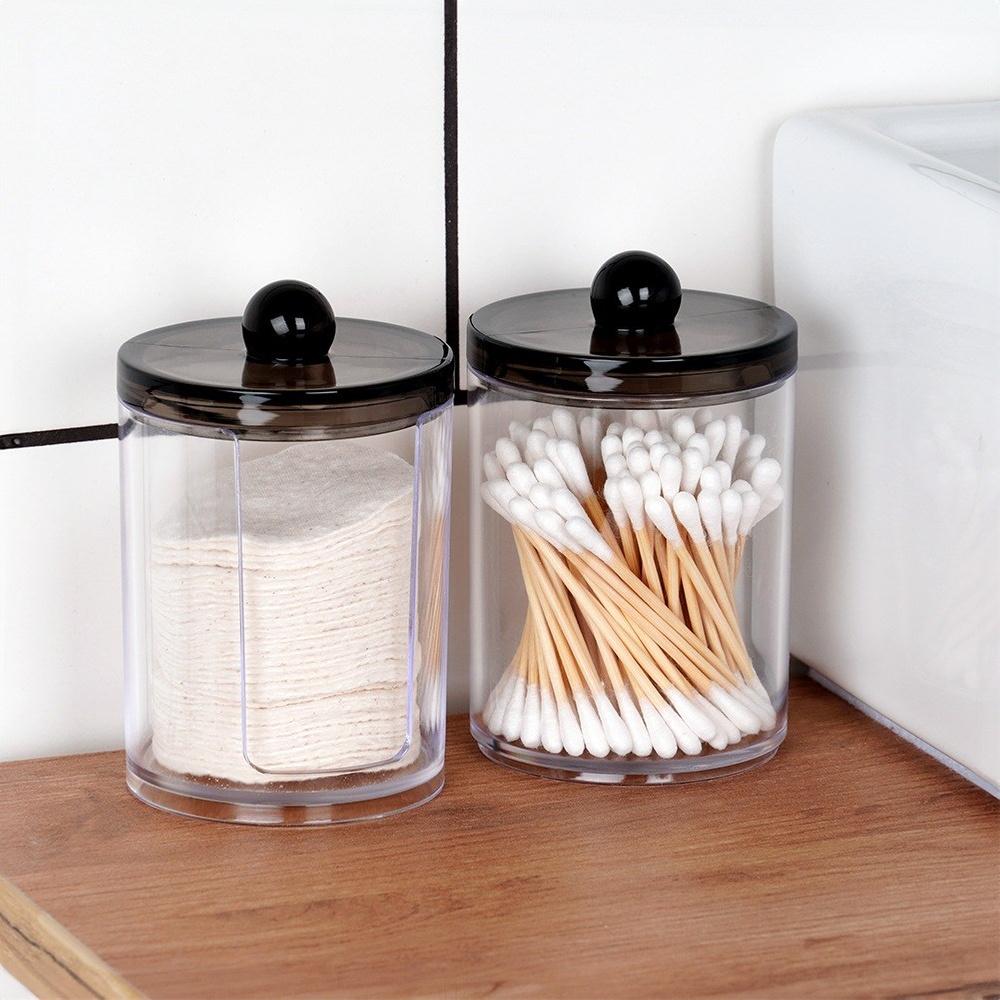 Container for cotton buds and cotton pads