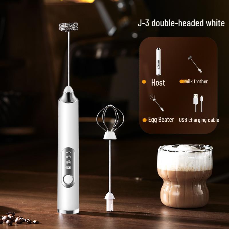 Wireless Handheld Electric Milk Frother and Egg Beater
