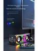 V8 Transparent Mecha Mini Bluetooth Speaker with Subwoofer