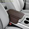 petiteComfortable PU Leather Armrest Pad For Car With Storage Bag Thickened Elbow Support For Daily Driving Relaxation