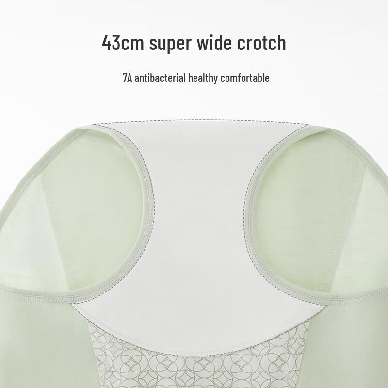 Audiffren Women's 7A Antibacterial High-Waist Period Underwear
