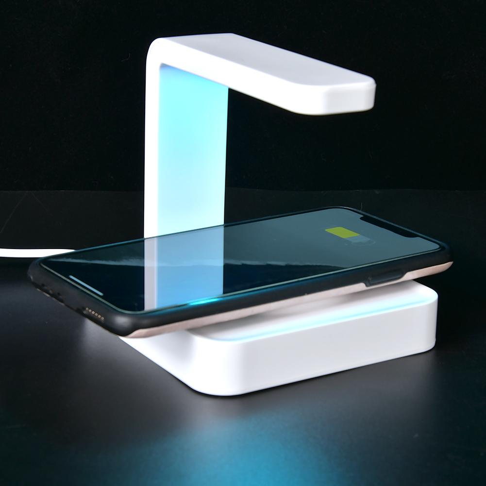 Multi Function UV Germicidal Lamp Wireless Phone Charger Fast Charging One Click Control
