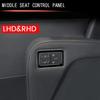 1 Pair Bright Black ABS Trim for Toyota Alphard Vellfire 40 Series