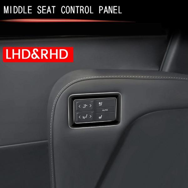 1 Pair Bright Black ABS Trim for Toyota Alphard Vellfire 40 Series