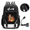 Animation Seven Deadly Sins Backpack Casual Backpack Student School Bag Men'S And Women'S Printed Computer Bag Travel Bag