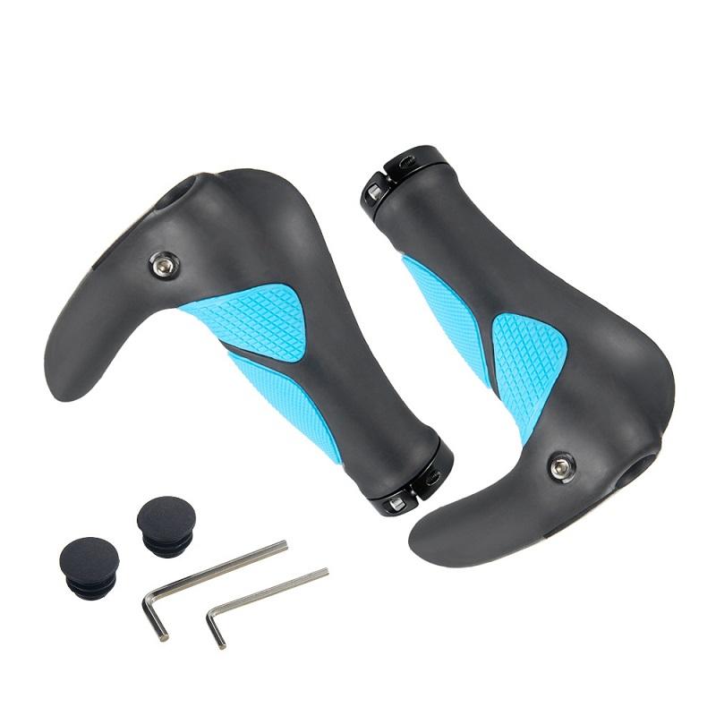 1 Pc Comfortable Bike Handlebar Grips - Ergonomic Design For Reduced Hand Fatigue And Improved Control - Ideal Bicycle Accessori