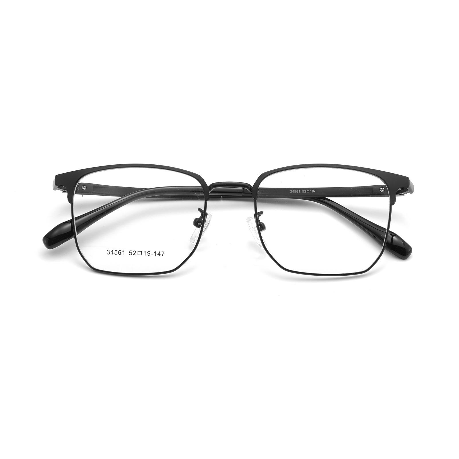 

Retro Square Frame Photochromic Grey Brown Multifunction Customized Degree Sunglasses Men Anti Blue Light Prescription Eyewear Single Version&1.56&Anti Blue Ray чорний