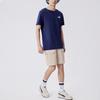 Puma Logo Casual Cotton Crew Neck Short Sleeve T-Shirt Men Tops Navy-Blue 683484-06
