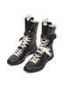 Cowhide Version~ Retro Matte Niche Martin Boots Lace-up Boxing Boots Round Head Short Boots Women's Versatile Mid-tube Western Women
