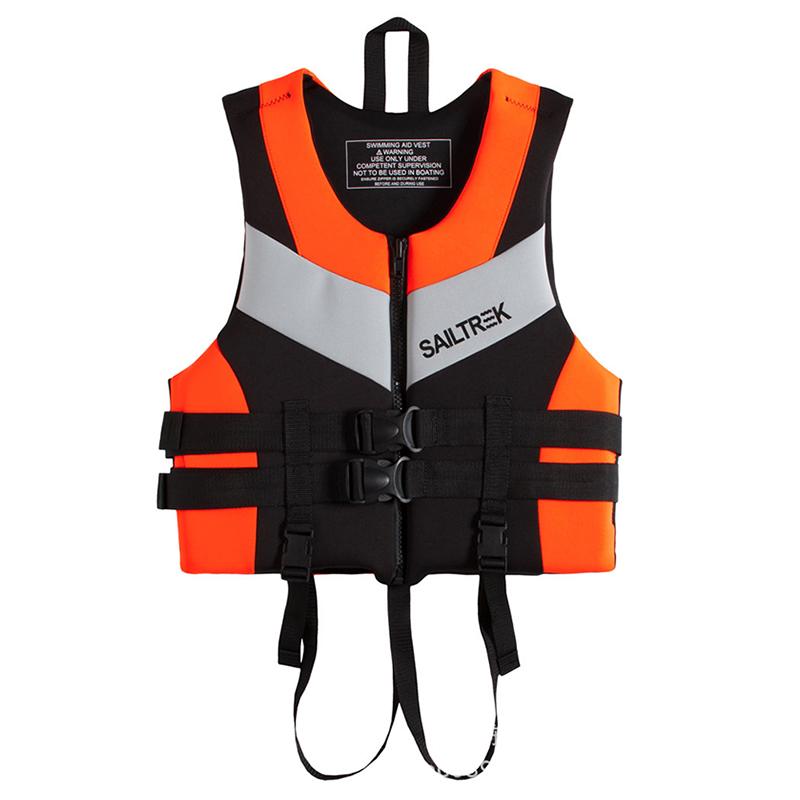 Water Sports Fishing Water Ski Vest Kayaking Boating Swimming Drifting Safety Vest Adults Life Jacket Neoprene Safety Life Vest