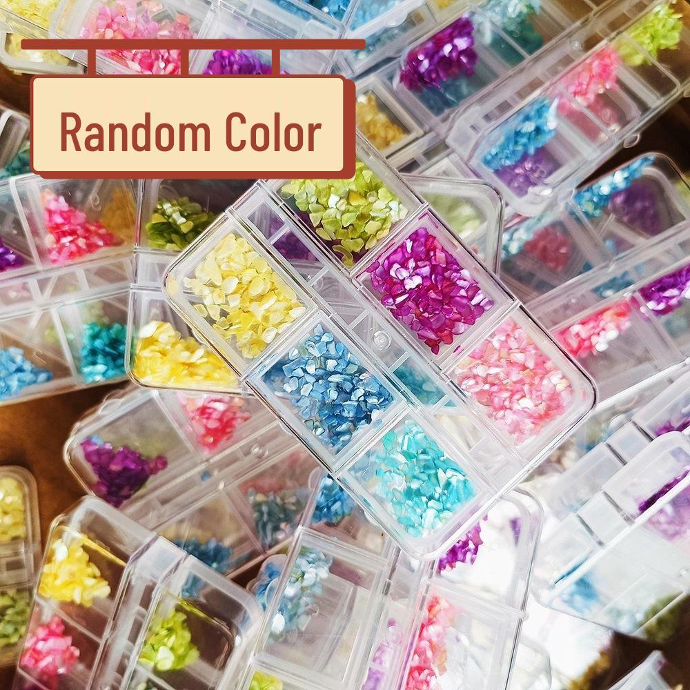 

Шестисекционные фрагменты раковины перламутра для DIY нейл-арта и мозаичной инкрустации