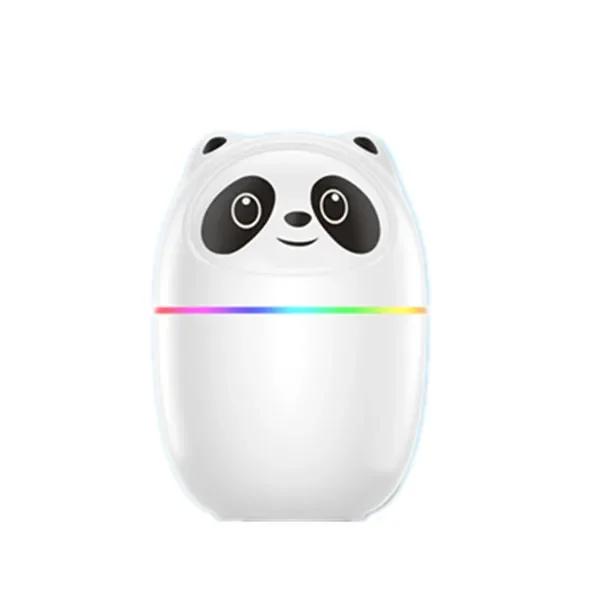 Adorable and Cute Panda USB Chargeable Air Humidifier with Lovely Night Light - Essential Oil Diffuser for Aromatherapy, Lovely