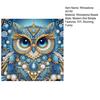 Rhinestone Painting Kits for Beginners 5D Animal DIY Rhinestone Art with Special Shaped Drills Owl Seahorse Gem Art Rhinestone Crafts