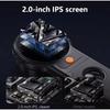 8 Leds 500X 2 Inch Screen Folding Digital Electronic Microscope Zoom Magnifying Glass Coin Observing Microscopio