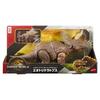 Mattel Jurassic World Big Eotriceratops Kids Moving Dinosaur Total Ages 4 and JGB93 Action! Figure, Toy, Large, Length Approx. 14.5 Inches, Up,