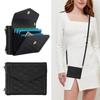 Blocking Card Holder Leather Cover for Samsung Galaxy Z Flip 6 5 4 3 Flip6 Flip5 Flip4 Flip3 5G Crossbody Wallet Phone Case