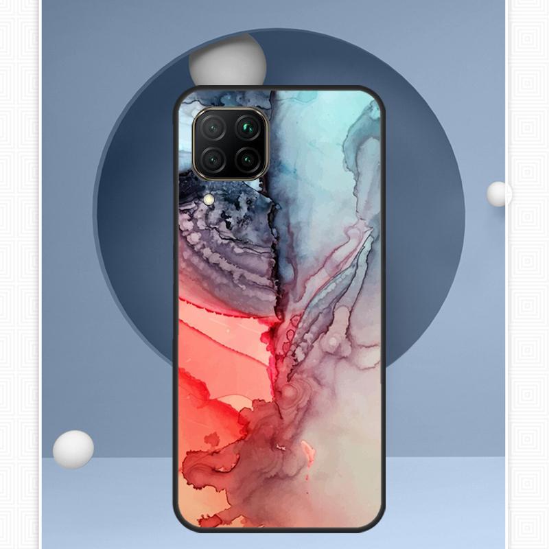 Beachy Pastel Abstract Painting For Huawei P30 P60 Pro P20 P40 Lite Nova 9 10 SE 12s 12i 11i 8i Y91 Y60 Y70 Y72 Y90 Y61 Case