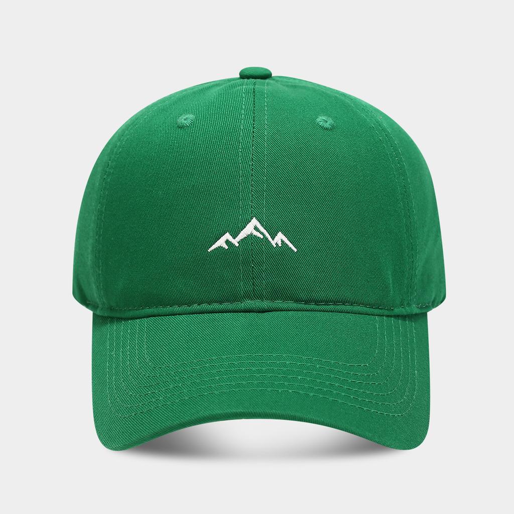 Hot Sale Men's and Women's Outdoor Mountain Embroidery Soft Top Baseball Caps Show Small Face Simple Sunscreen Sun Hats