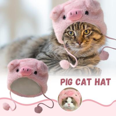 Chapeau Dessin Animé, Costume d'Animal de Compagnie Forme Poisson Mignon, Chapeau Dessin Animé Respirant Forme Tête de Poisson, Tête d'Animal de Compagnie Peluche