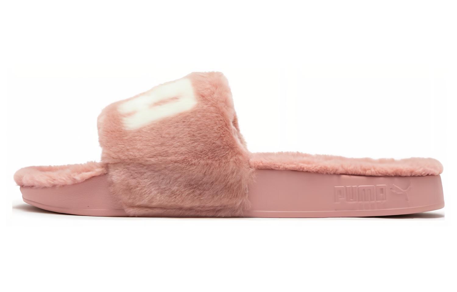 PUMA Leadcat 2.0 Fuzz Slides Carnation Pink Women s 387313-11 38