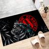 Fußball Bayern Polyester Teppich, Weiche Indoor Matte für Bürostuhl, Wohnzimmer, Schreibtisch - Dekoratives Home Office Teppich Design