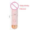 Simulation Penis 10-speed Mini Bullet Vibrator Clitoral Stimulator Vaginal Vibrator Massager Suitable for Female Sex Toys