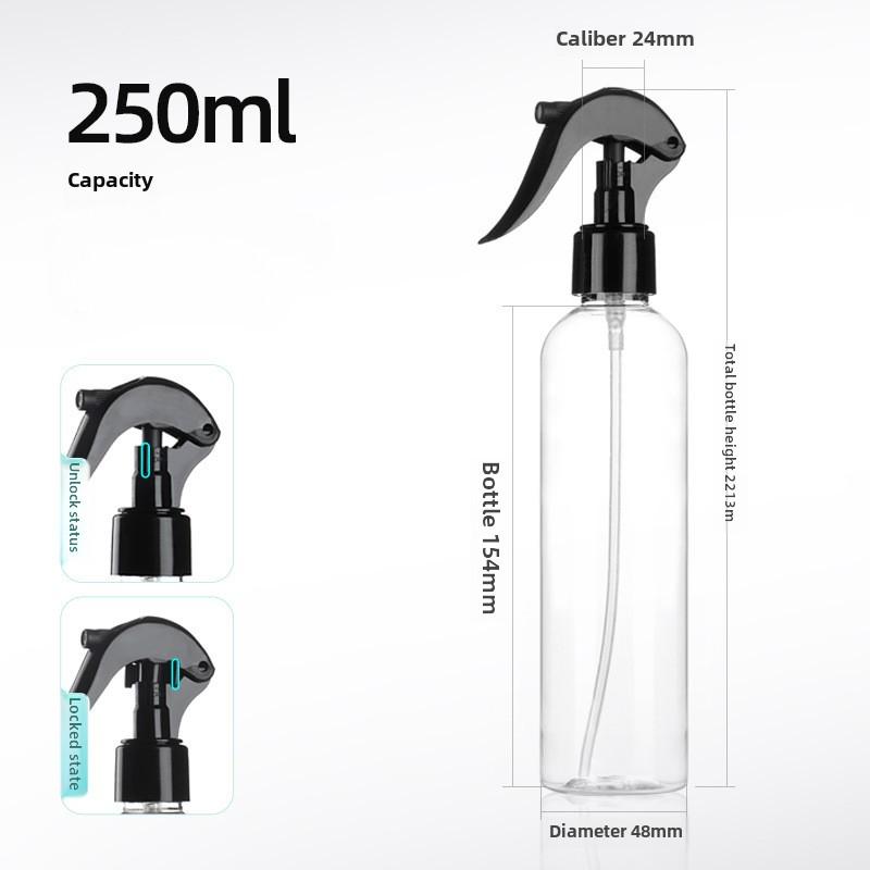 Empty Spray Bottle Plastic Filling Hand Buckle Pump Sprayer for Alcohol Sterilization Travel Carry