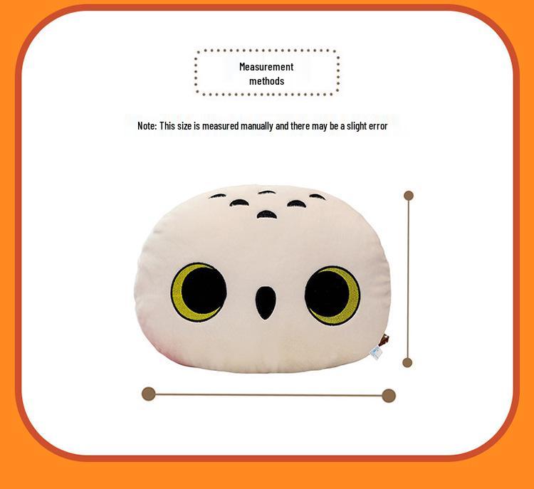 Harry Potter Hedwig Plush Pillow Doll – Cartoon Cushion & Birthday Gift