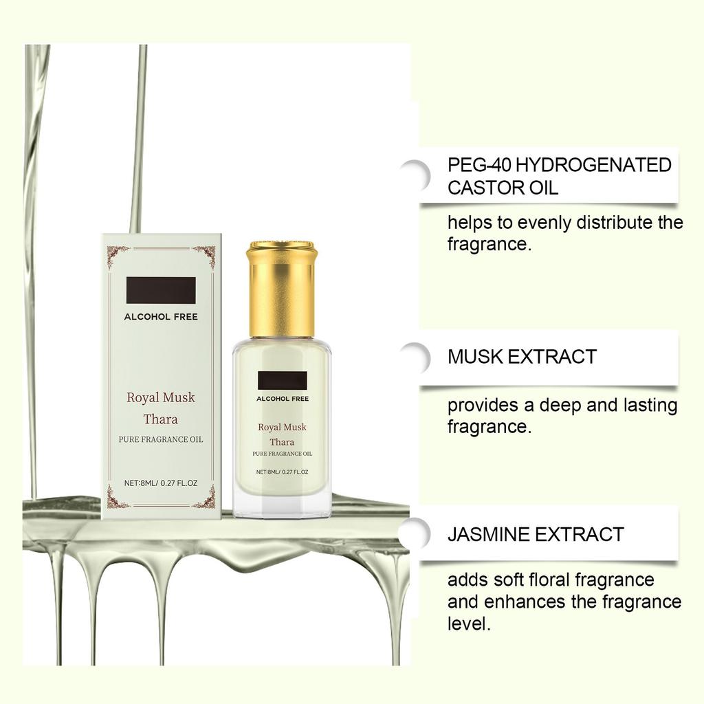 Musk Ball Perfume(8ml Ball Perfume; Classic Perfume Combining Musk And Jasmine Flavors Enduring Charm