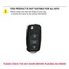 XOWS7 Zinc Alloy Car Flip Remote Key Case Full Cover Holder Shell Bag for Skoda Yeti Superb Rapid Octavia Keychain Accessories