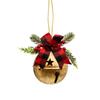 Large Christmas Bell Hanging Decoration for Holiday Tree and Home Decor
