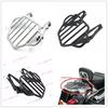 Motorcycle King Abnehmbarer Gepäckträger für 2009-2017 Harley Davidson Road King/Street Glide Mattschwarz Glänzend