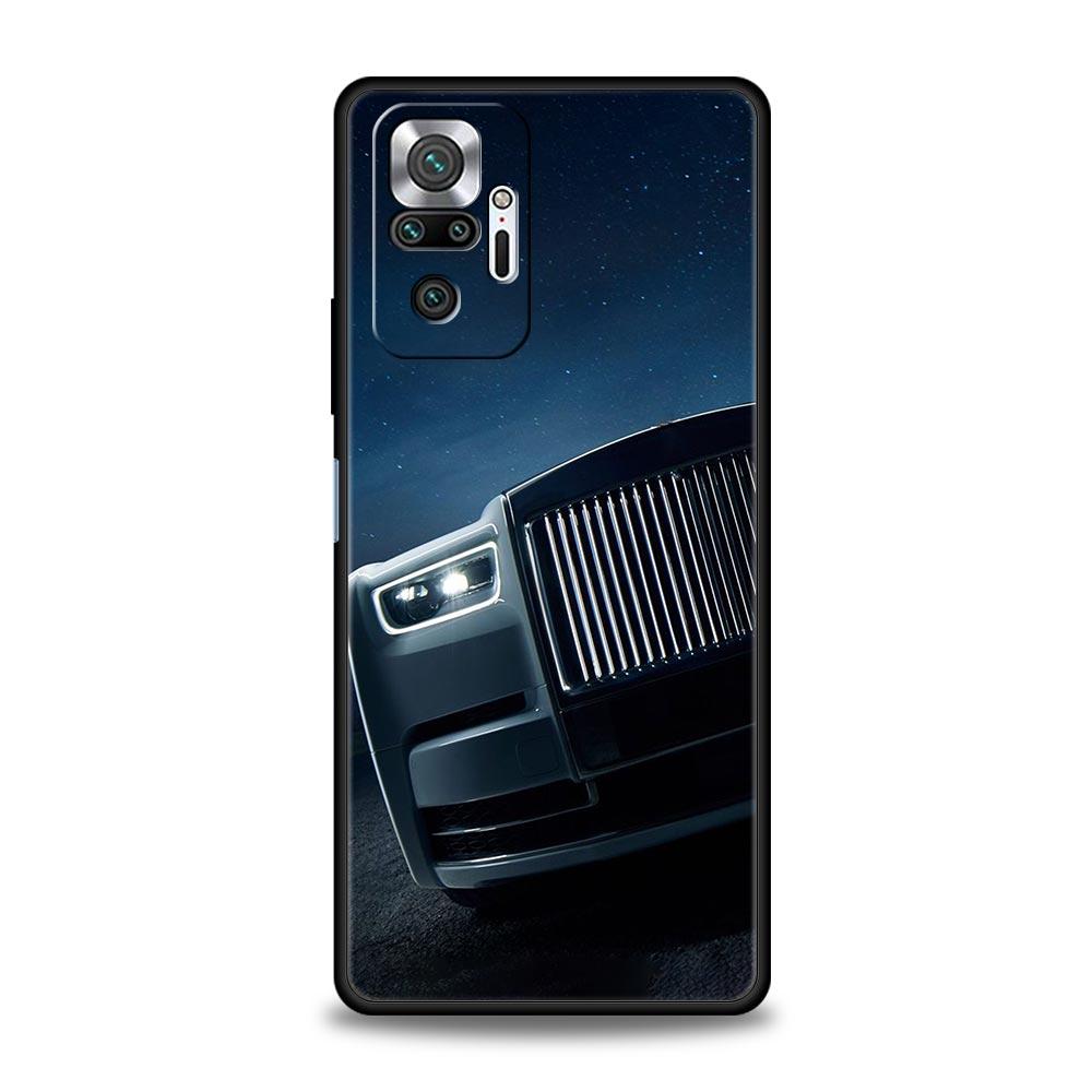 New Sports Car Shape Phone Case For Xiaomi Redmi Note 14 13 5G 10 11 12 Pro Plus 4G 14C 13C 12C 10C Black Cover