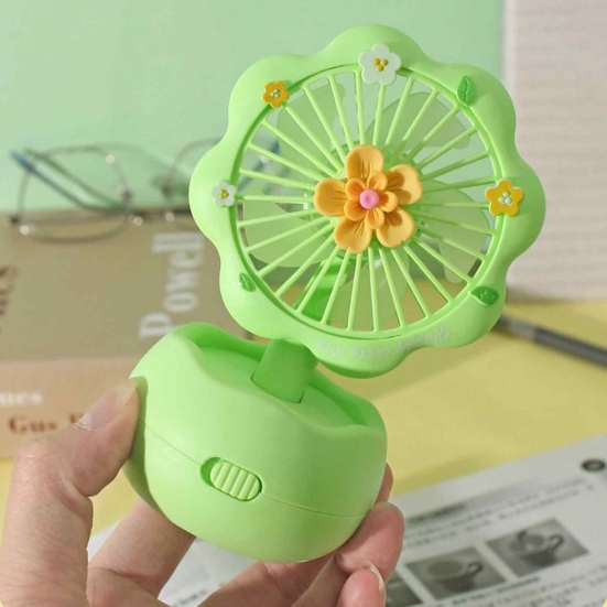 Handheld Mini Fan with Powerful Motor Strong Airflow Low Noise Portable USB