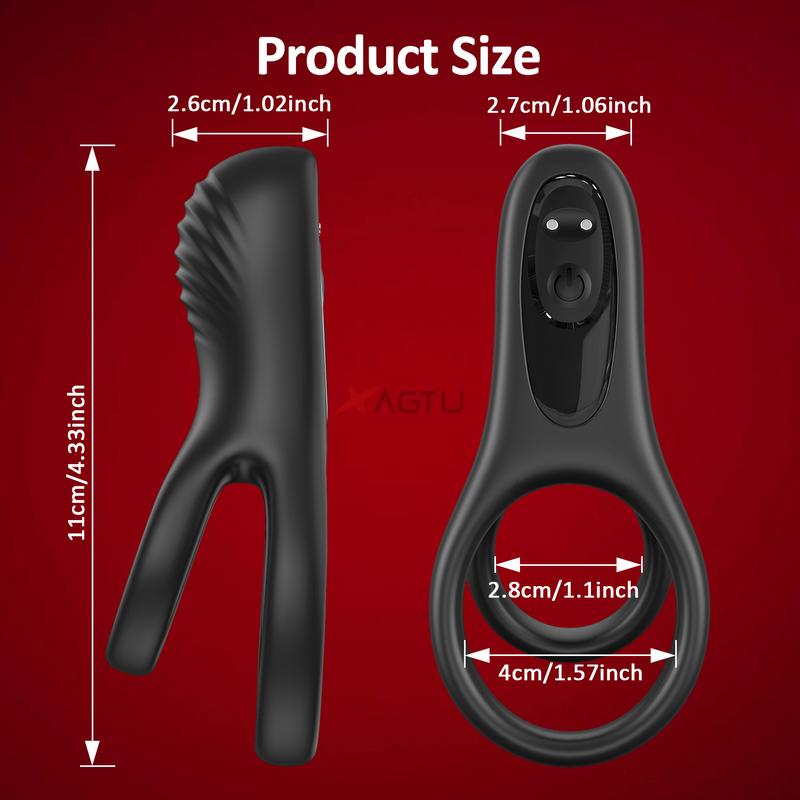 APP Control Vibrating Cock Ring for Men Clitoris Stimulation Ejaculation Delay Penis Ring Adult Supplies Sex Toy for Couples