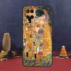 The Kiss Gustav Klimt Painting Case For Oppo A16 A76 A96 A17 A57 A40 A60 A80 A98 A58 A78 A18 A38 A54 A74 A94 A15 A5 A6 Pro