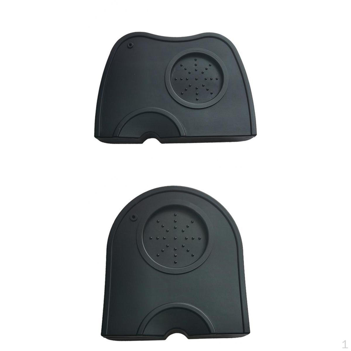 

Набор из 2 ковриков для кофе, противоскользящих, для эспрессо, латте, тамперов, мягкий силикон для помола