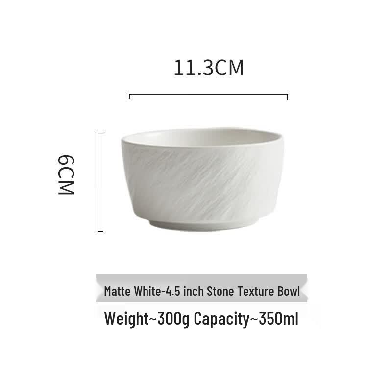 

Minimalist Ceramic Rice Bowl