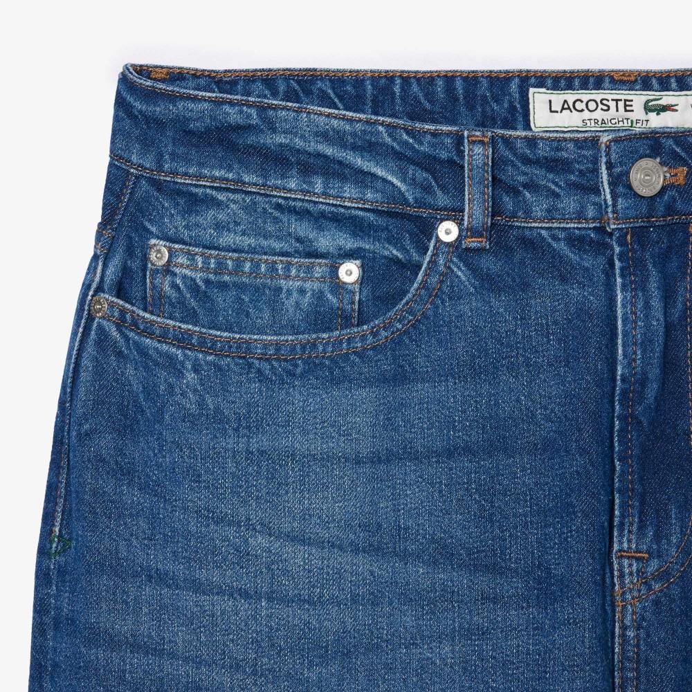 Lacoste Men's Straight Fit Denim Pants HH7483-56GMK9
