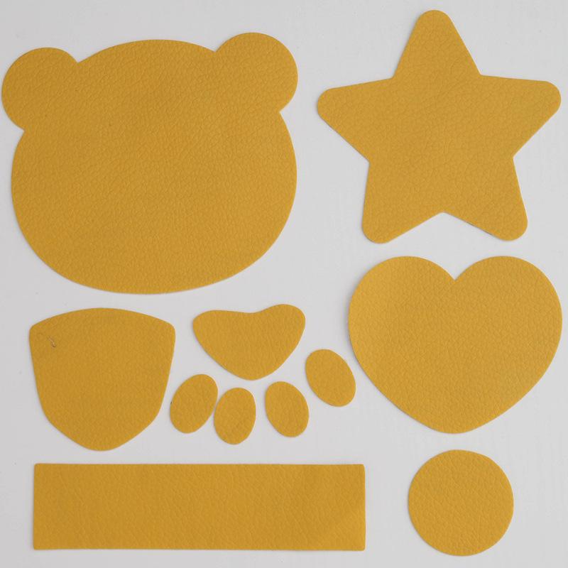 Selbstklebender Bär Kunstleder Reparaturflicken für Sofa- oder Zigarettenbrand-Schäden