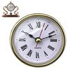 Retro Clock Insert DIY Round Clock High Accurate Easy To Install Roman Number Inlaid Clock with Clock Movement