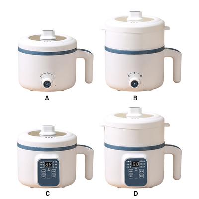 Electric Non-stick Pan Pots Multifunctional Mini Electric Cooker Hot Pot Household 1.7L 2-3 People for Home Dormitory Office