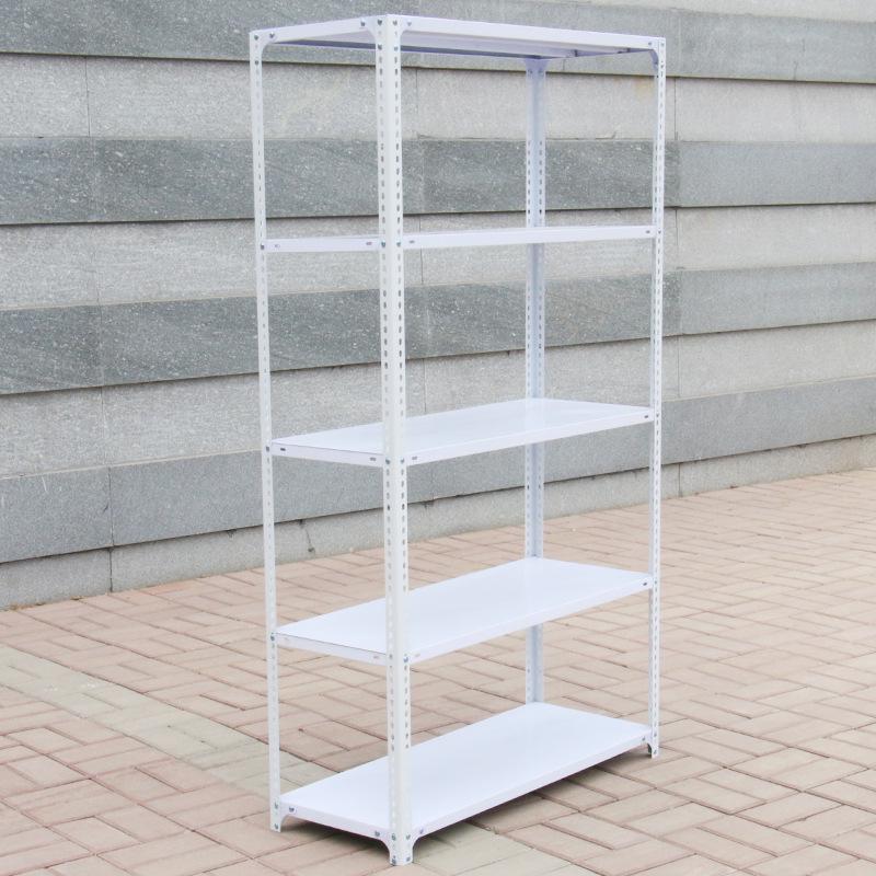 Light-Duty Angle Steel Shelves: Ideal for Home, Display, Shoe, Grocery, and Supermarket Storage