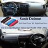 4 Runner Zamszowa Skórzana Mata na Deskę Rozdzielczą Pokrowiec Mata na Deskę Rozdzielczą Podkładka Dywanik Akcesorium Samochodowe Dla Toyota 4Runner Hilux Surf N180 1996–2002